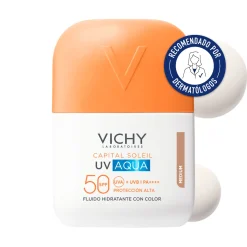 Fluide hydratant invisible Capital Soleil UV Aqua SPF50 – teinte moyenne
