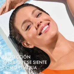 Fluide hydratant invisible Capital Soleil UV Aqua SPF50 – teinte claire