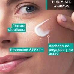 Fluide matifiant SPF50+ pour peaux mixtes à grasses