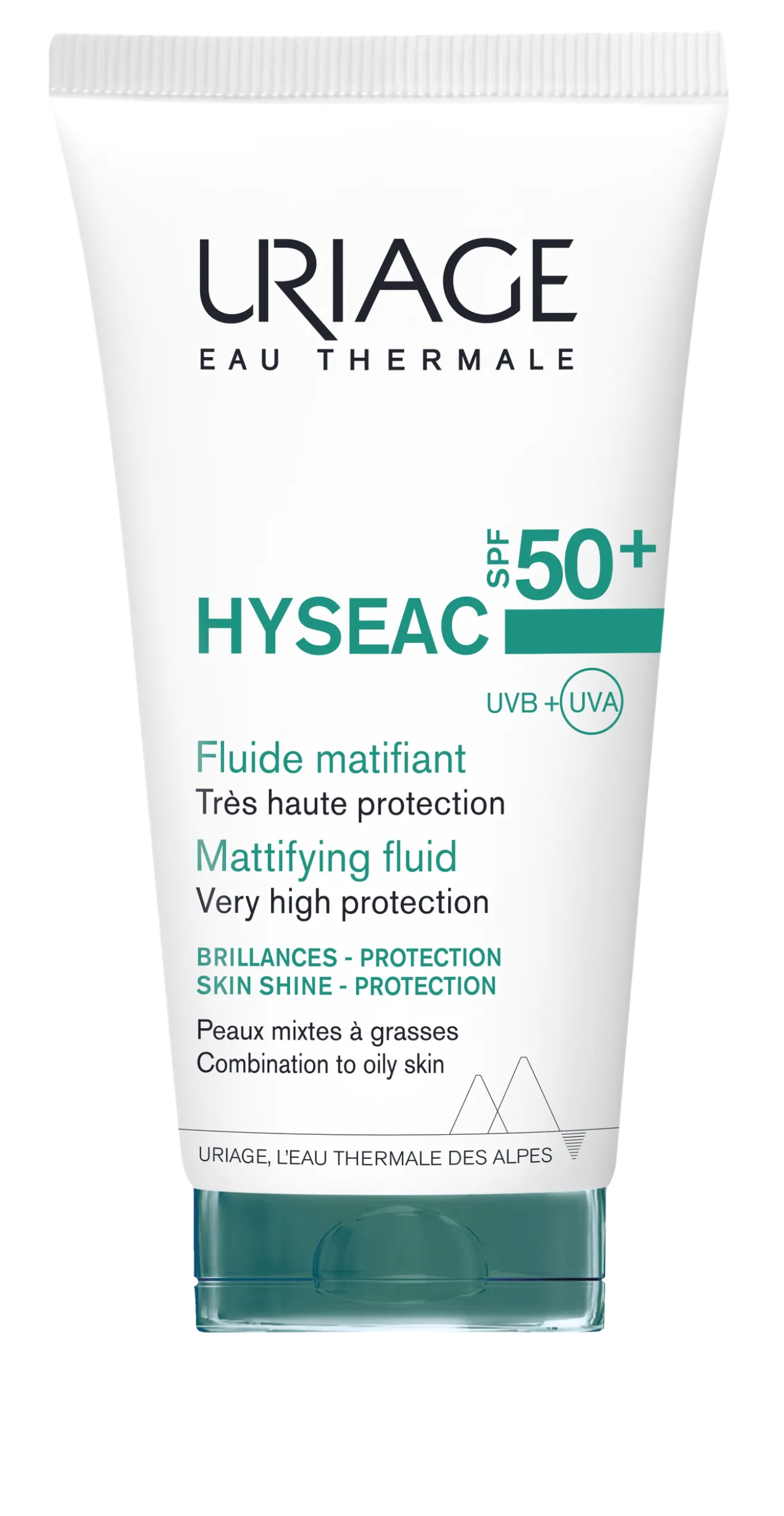 Fluide matifiant SPF50+ pour peaux mixtes à grasses