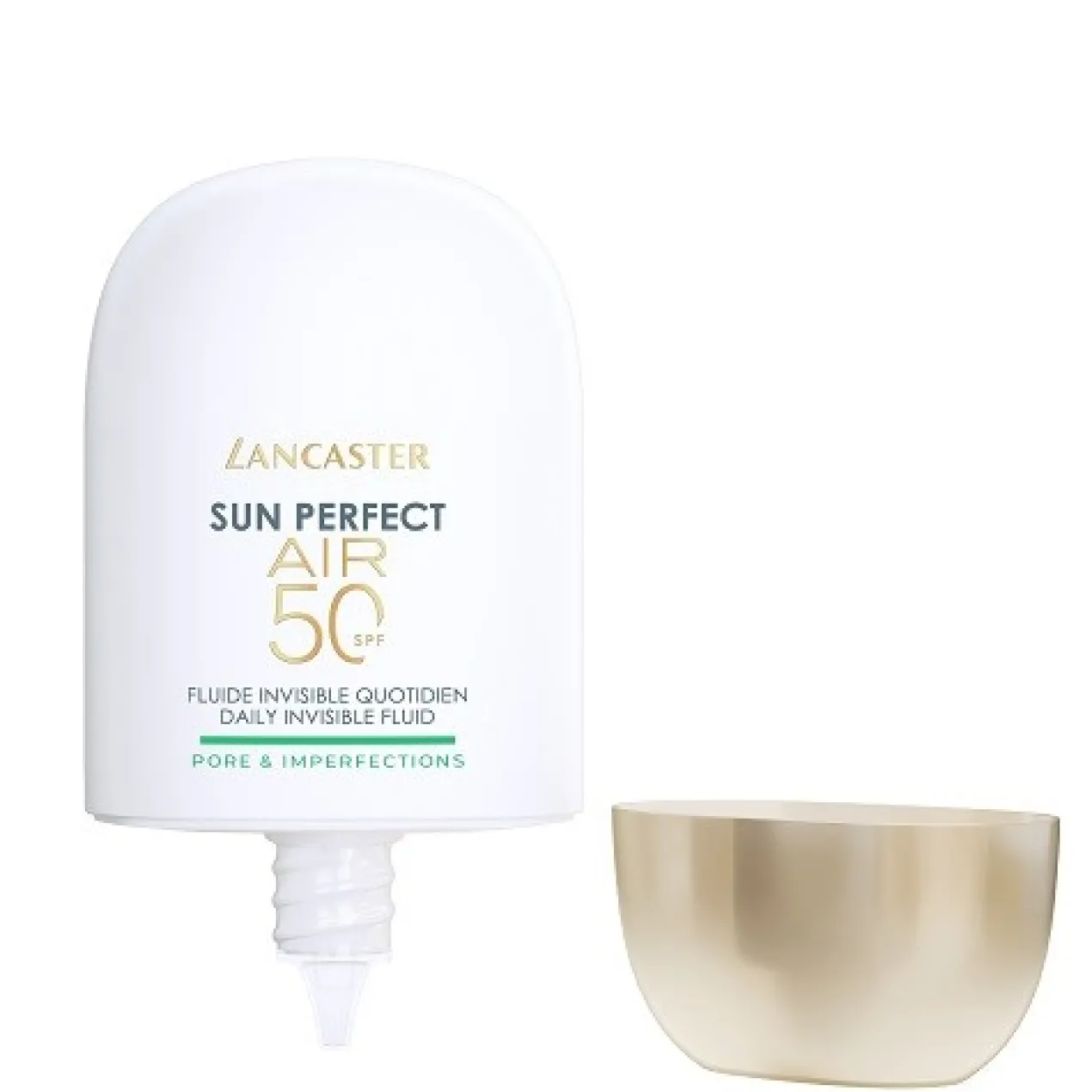 Fluide solaire invisible quotidien SPF50 Pores & Imperfections Sun Perfect AIR
