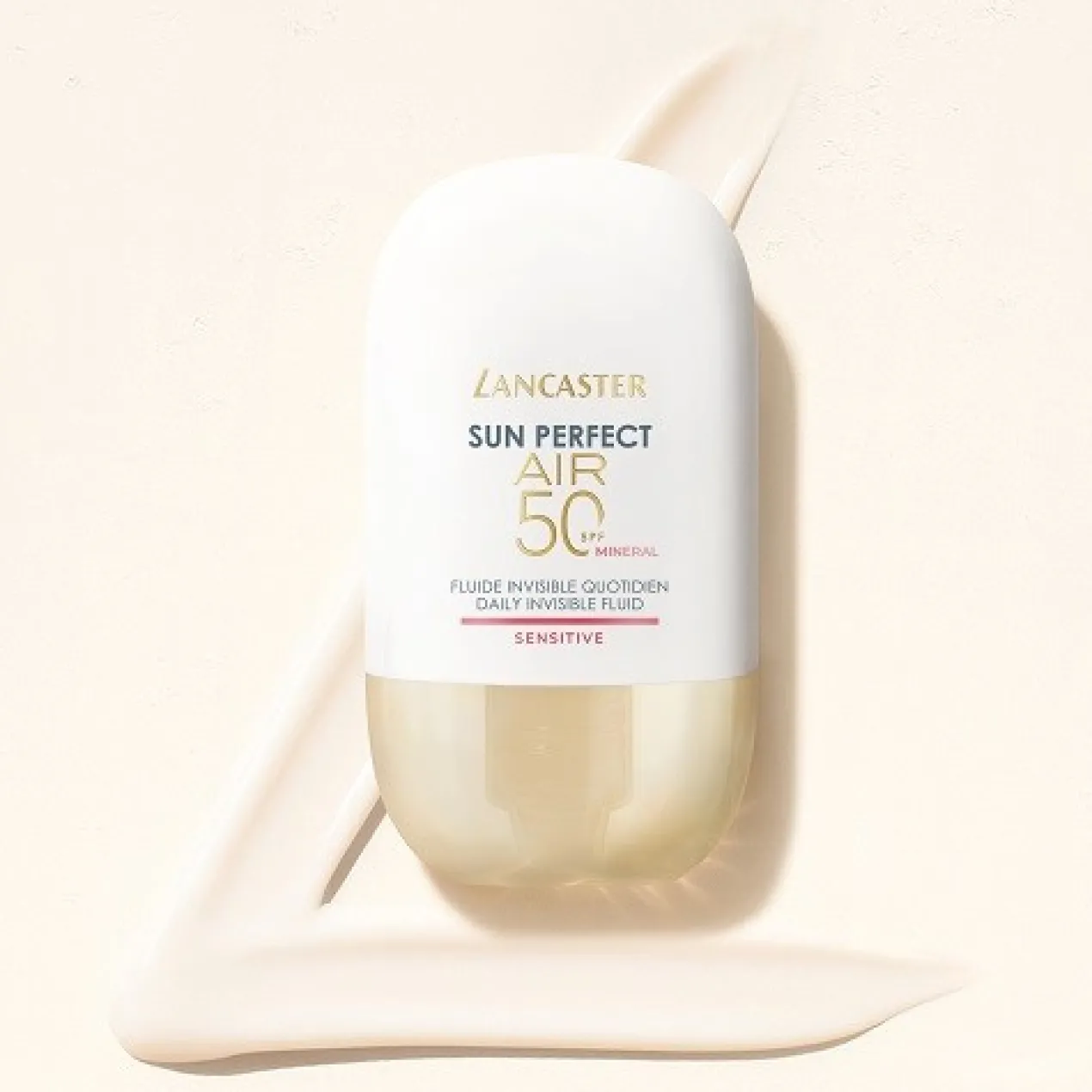 Fluide solaire invisible quotidien SPF50 Sensitive Mineral Sun Perfect AIR