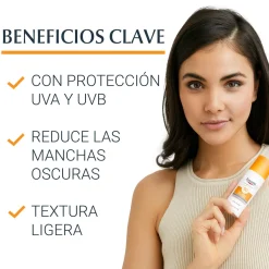 Fluide Solaire Visage Pigment Control SPF 50+