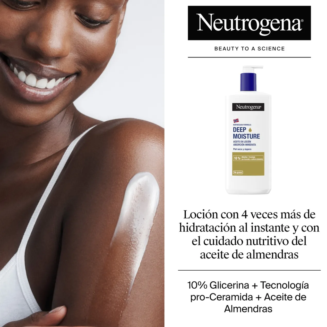 Formule Norvégienne Huile en Lotion Hydratation Profonde