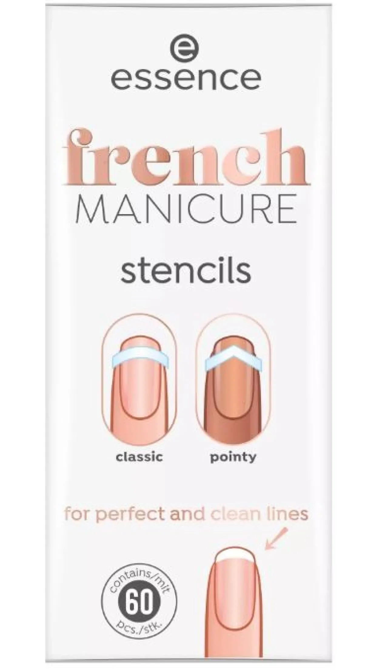 French Manicure Pochoirs pour Manucure Française