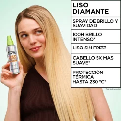 Fructis Liso Diamante Spray Brillance et Douceur