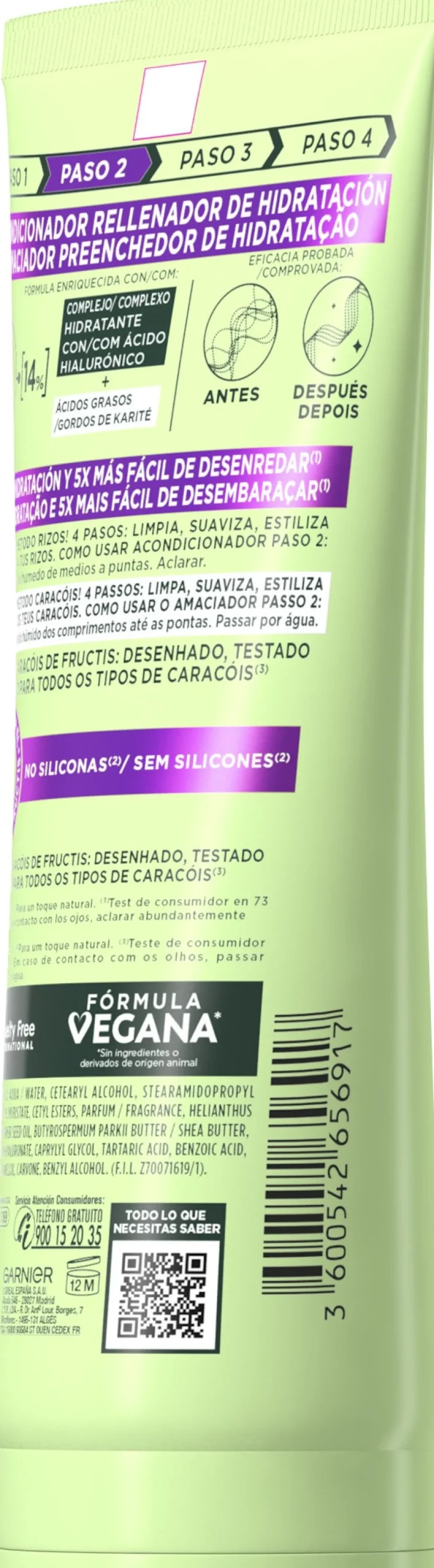 Fructis Méthode Boucles Après-Shampoing Étape 2