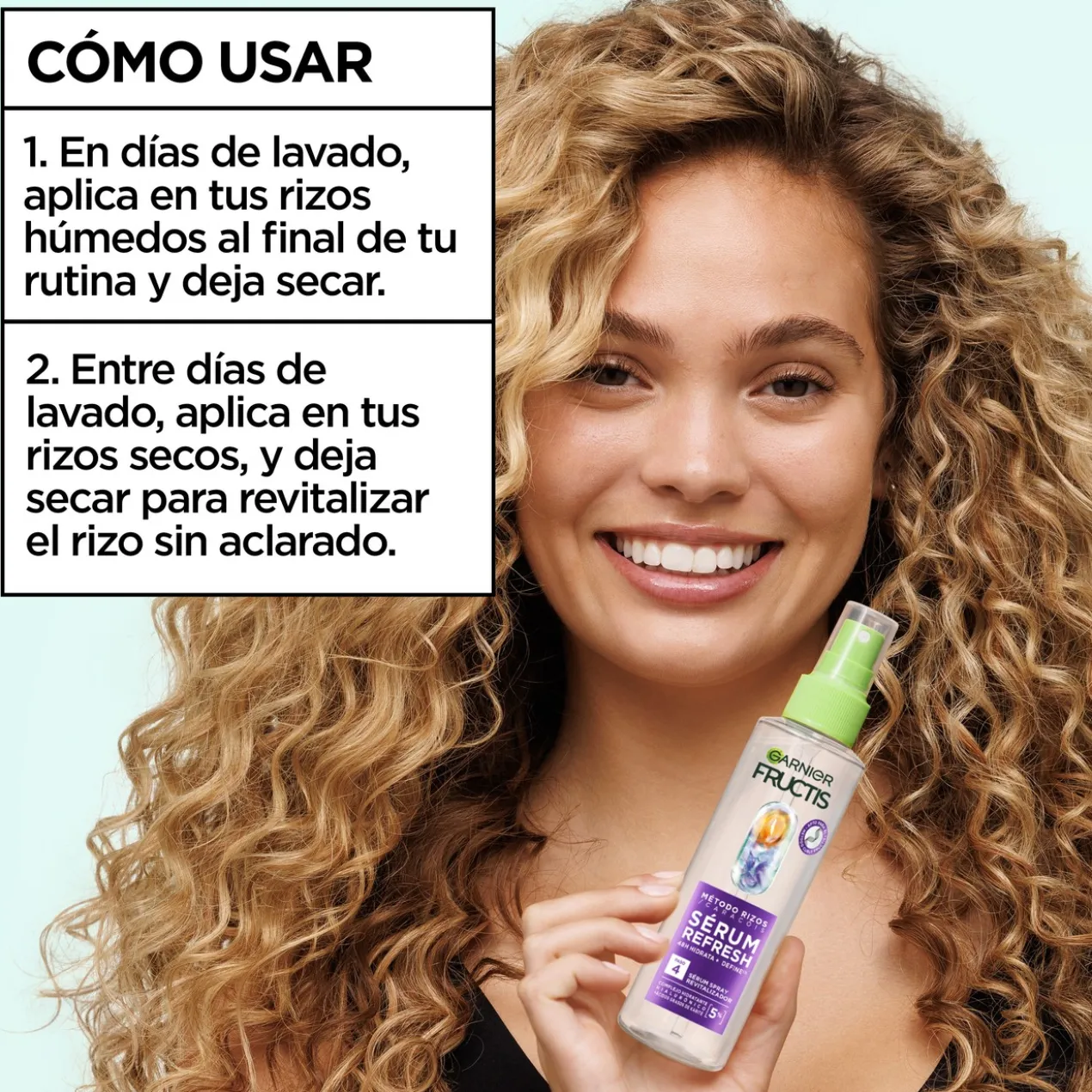 Fructis Méthode Boucles Sérum nº3 Boucles Hydratées