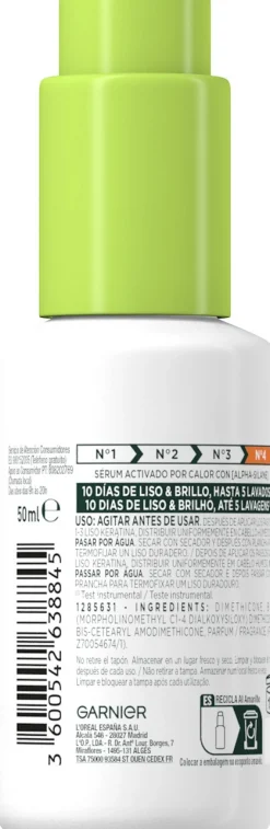 Fructis Méthode Sérum Lissant Nº4