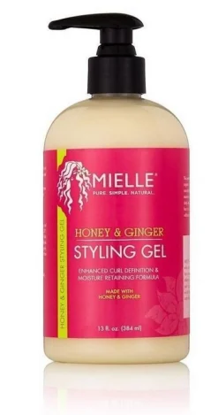 Gel coiffant au miel et au gingembre