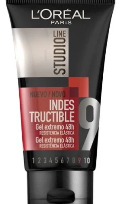 Gel coiffant fixation extrême effet indestructible