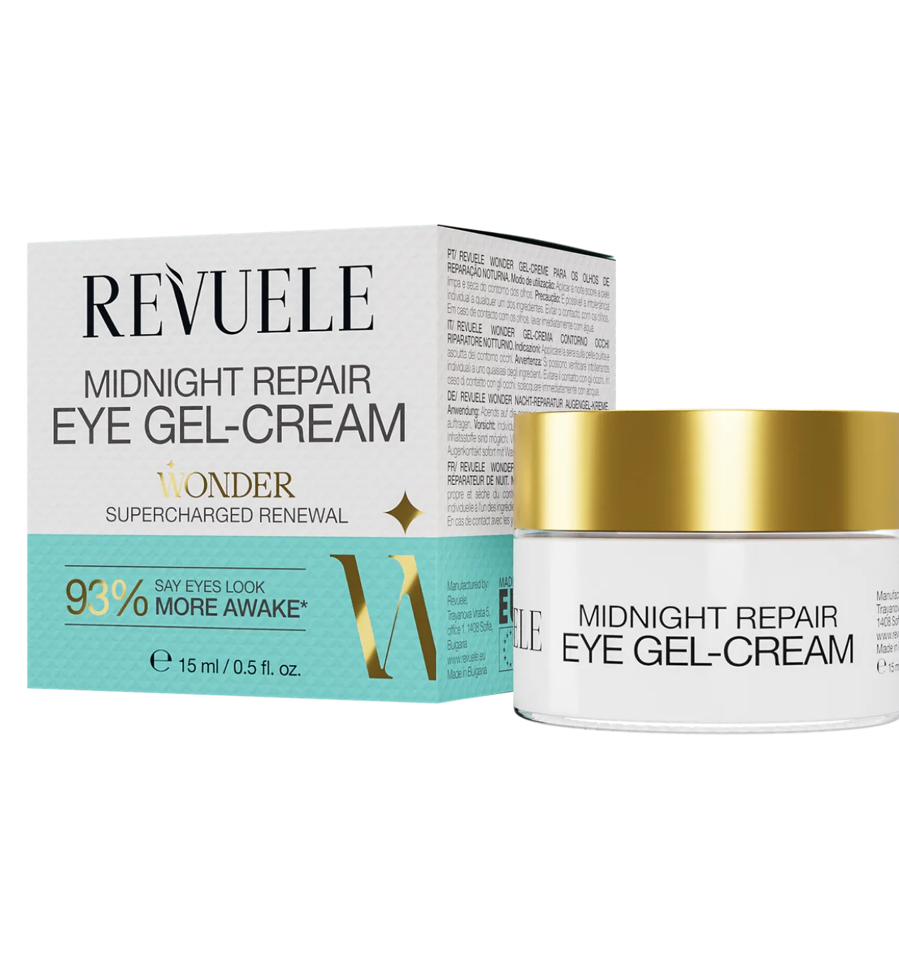 Gel-Crème Contour des Yeux Wonder Midnight Repair