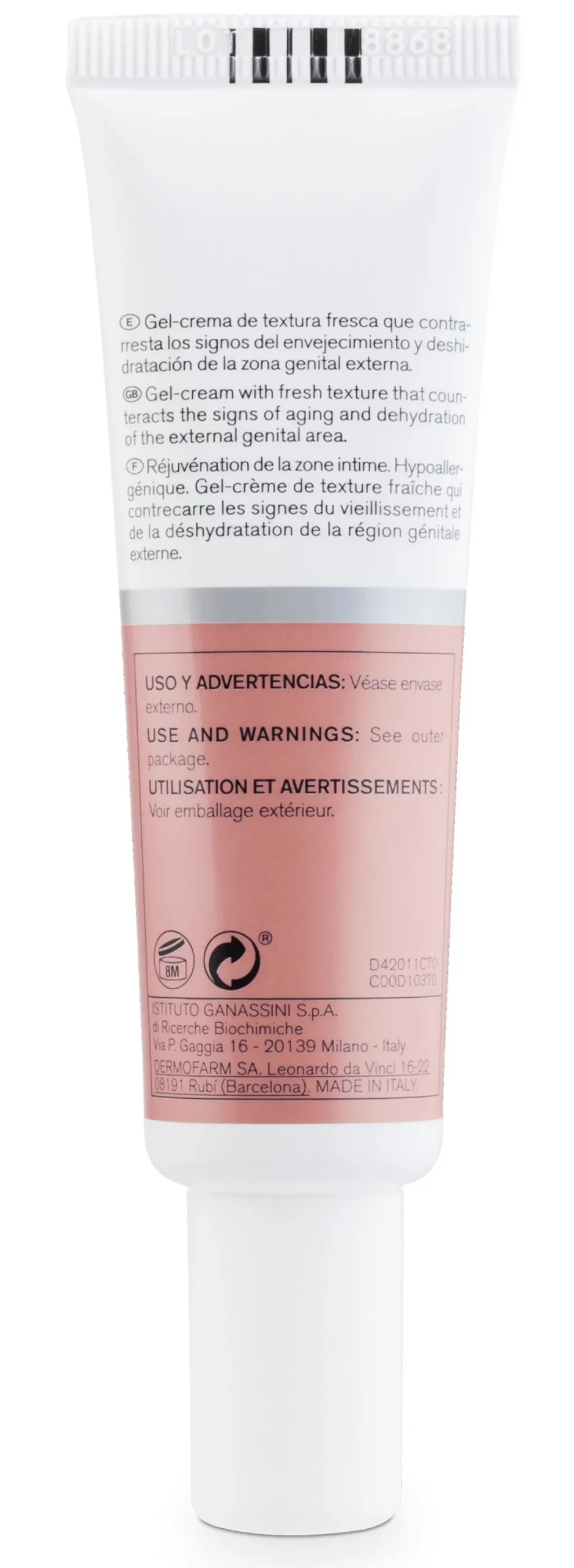 Gel-Crème Rajeunissant Zone Intime