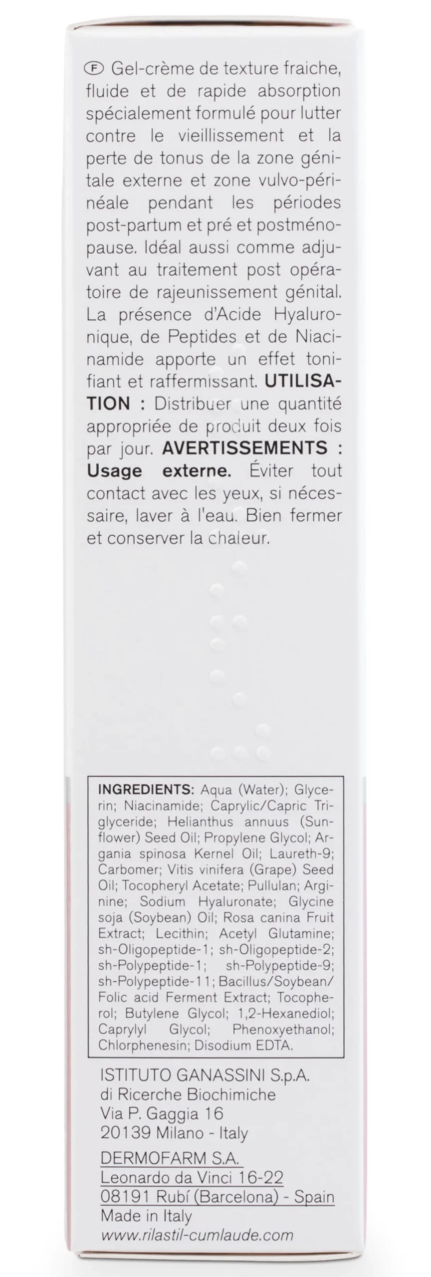 Gel-Crème Rajeunissant Zone Intime