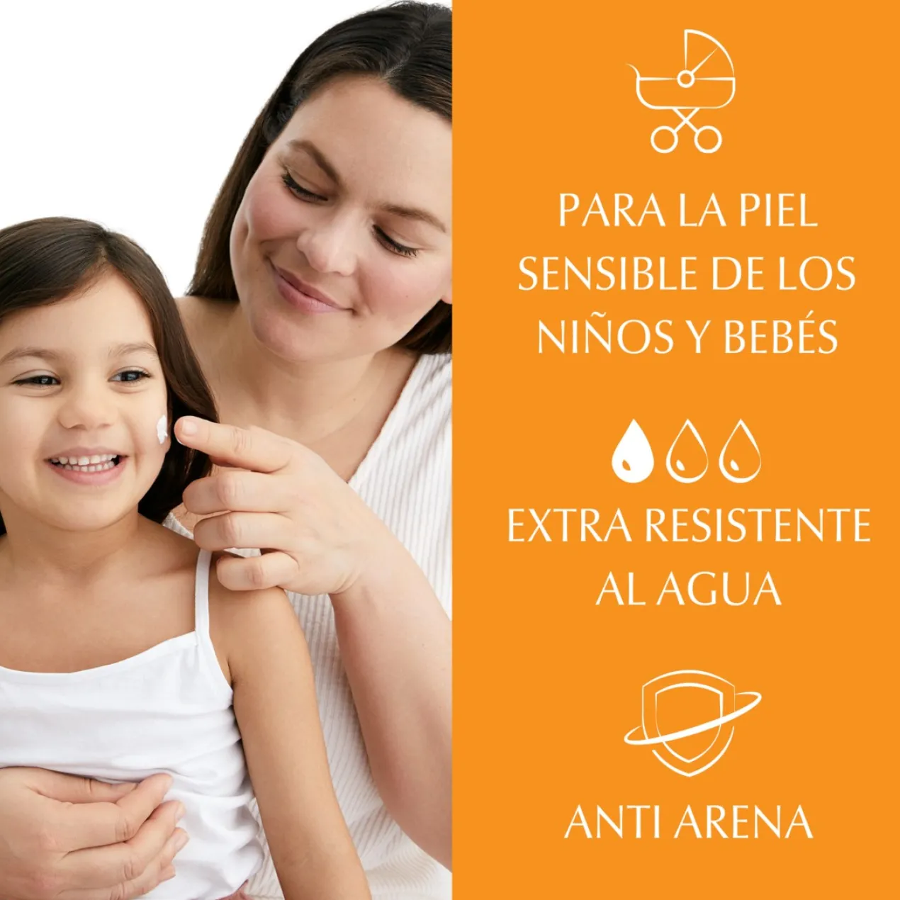 Gel-Crème Solaire Enfant SPF50+