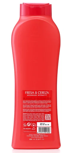 Gel de Bain et Douche Fraise et Cerise