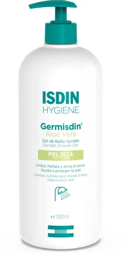 Gel de bain Germisdin à l’Aloe Vera – Peaux sèches