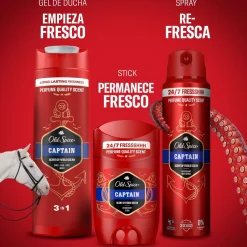 Gel de Douche Captain 3 en 1