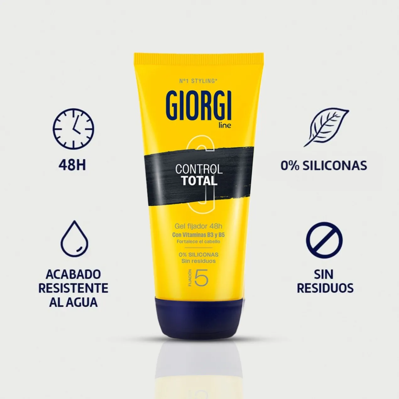 Gel de Fixation Contrôle Total 48H