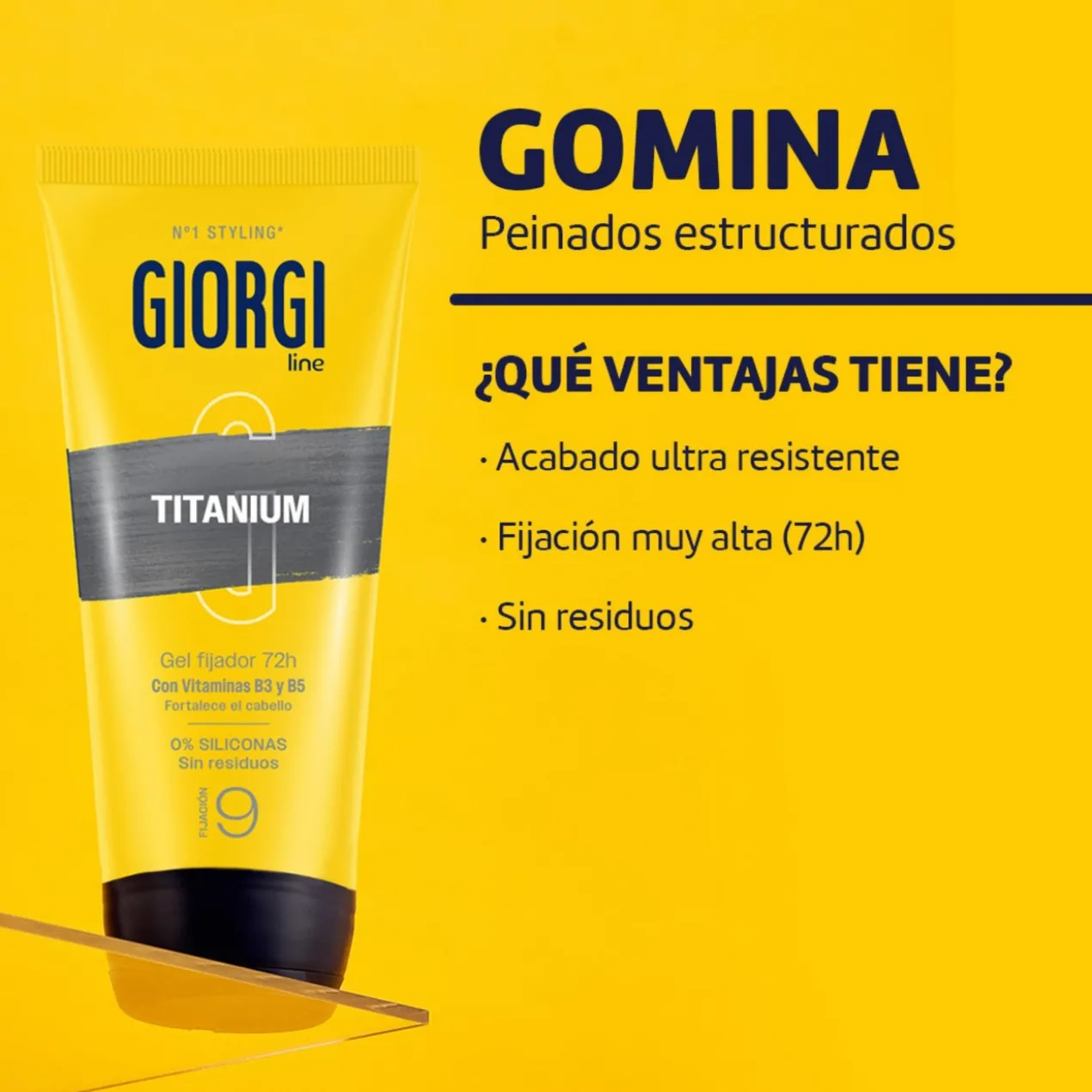 Gel de Fixation Titanium 72H