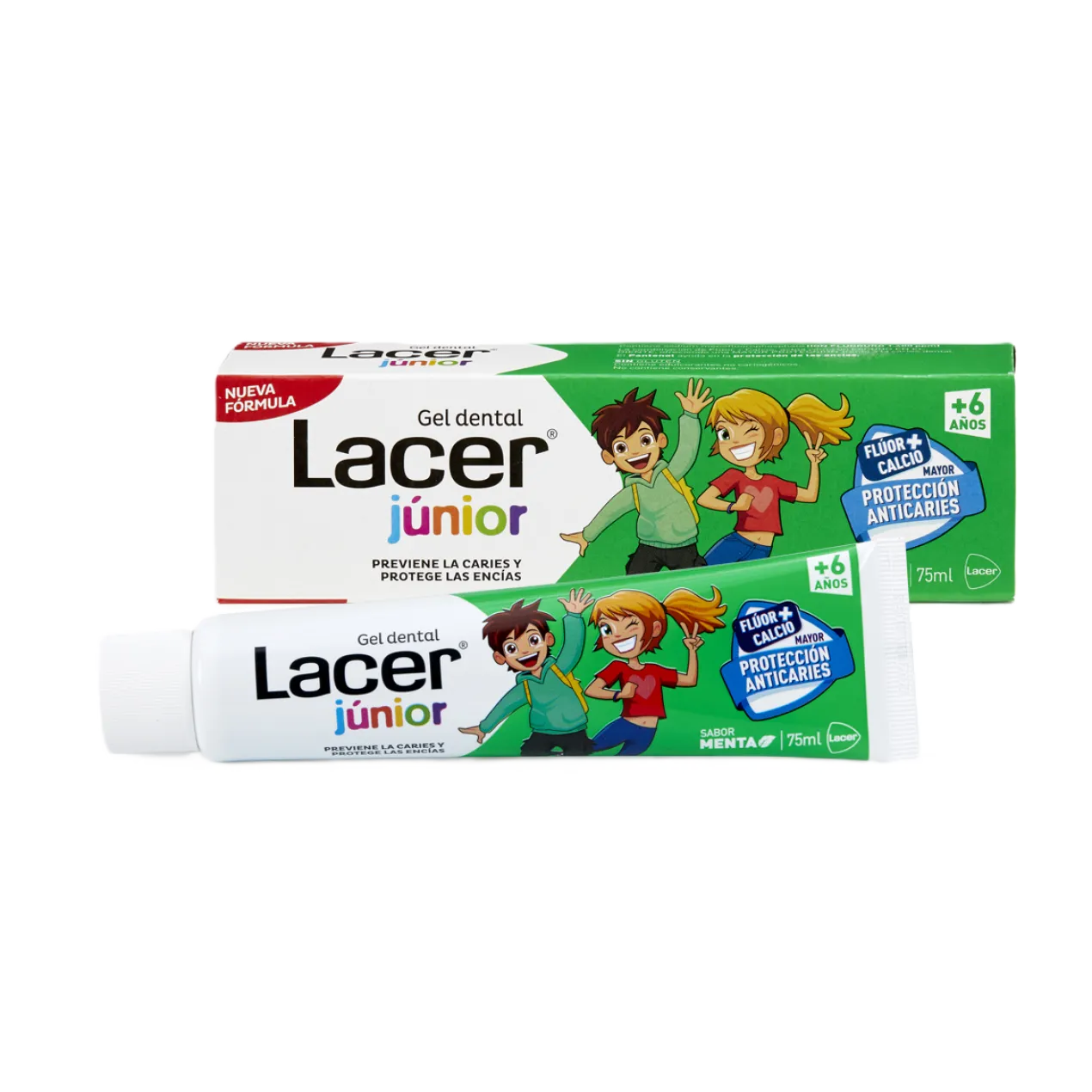 Gel dentifrice Junior Menthe