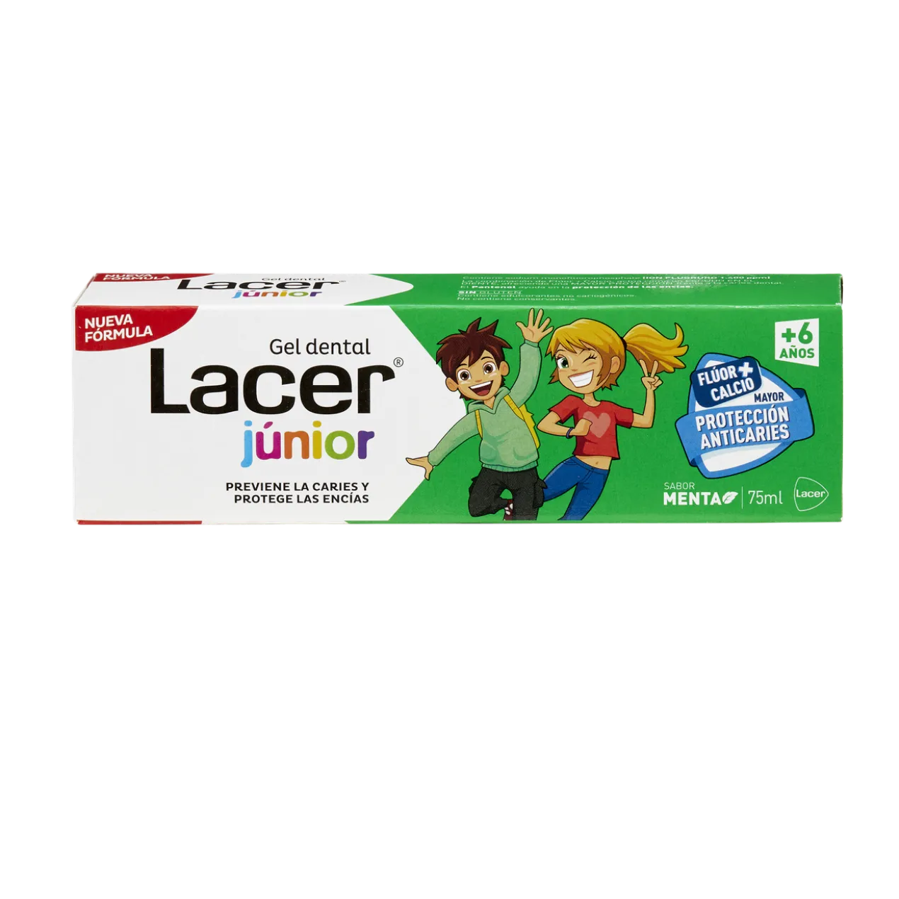 Gel dentifrice Junior Menthe