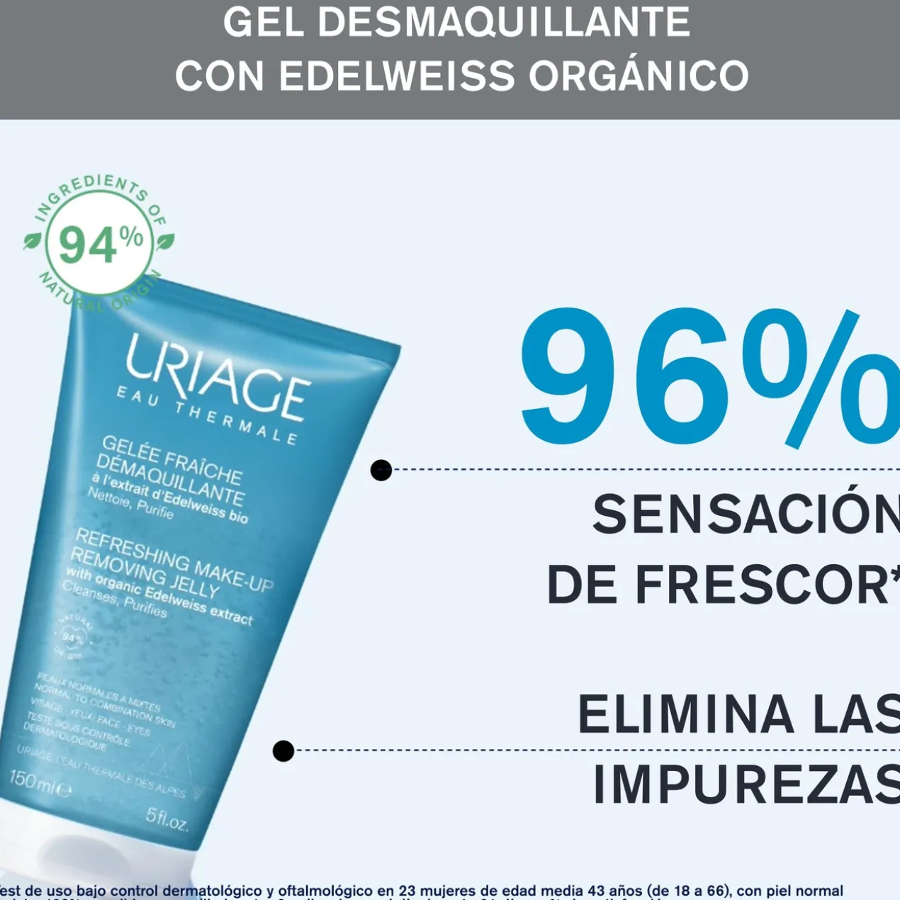 Gel Démaquillant Raffraichissant