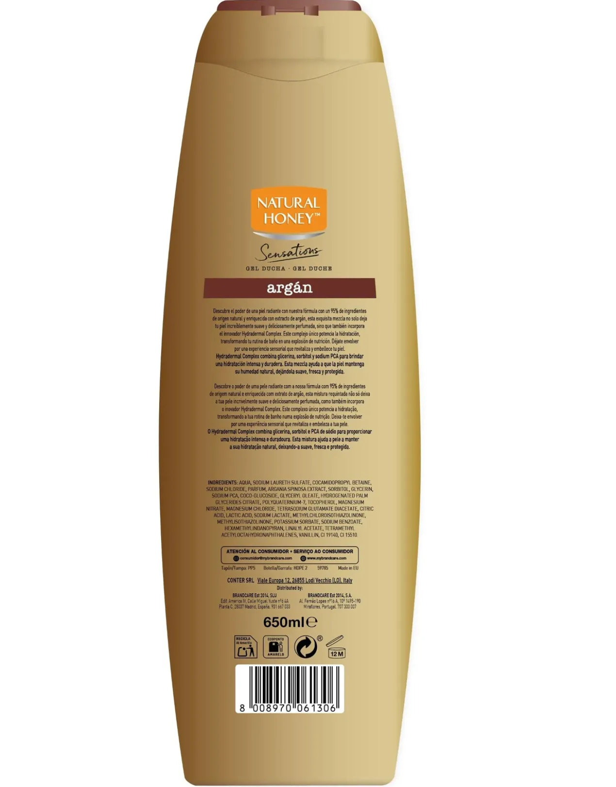 Gel Douche Argan Sensations