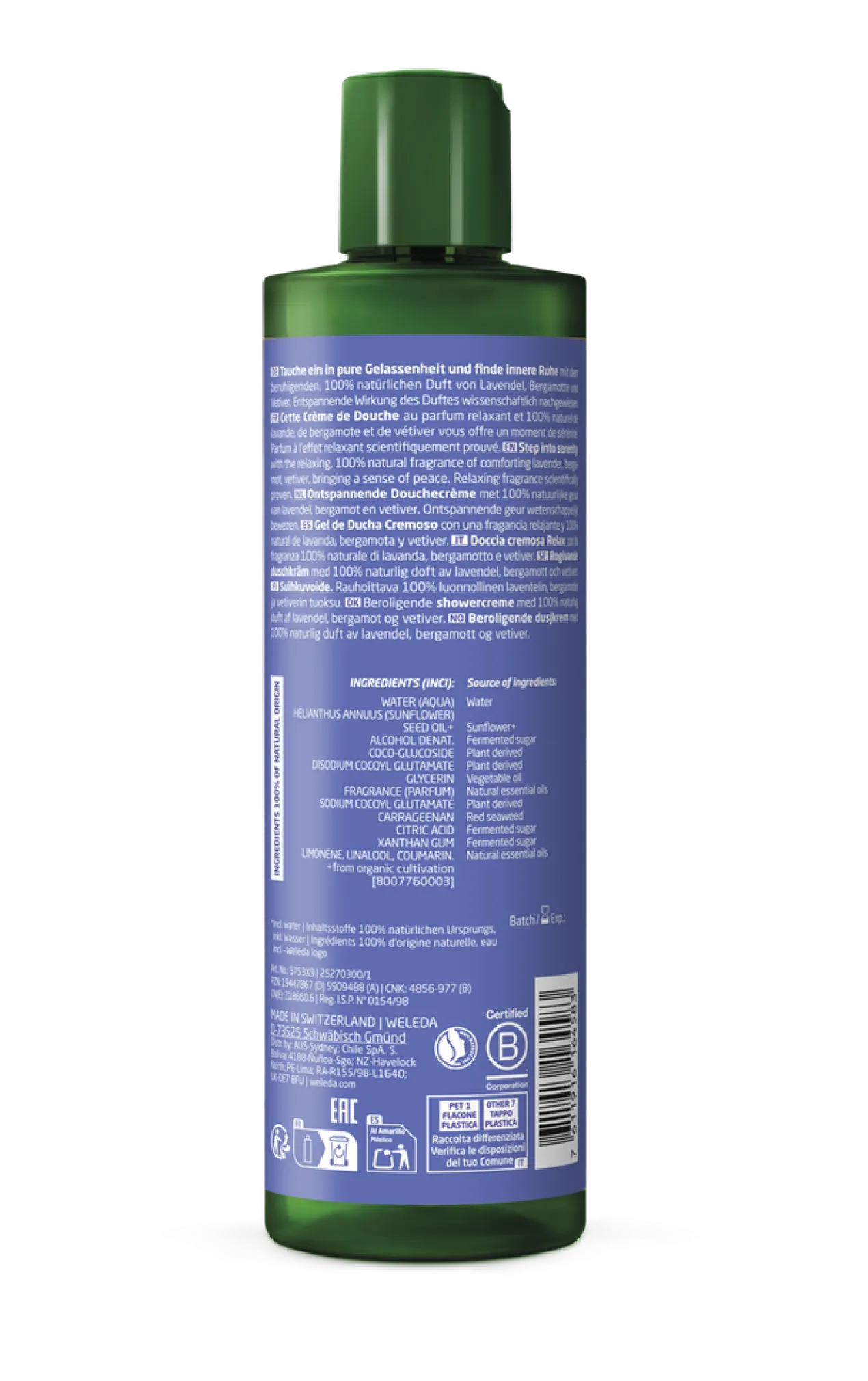 Gel Douche Crémeux à la Lavande