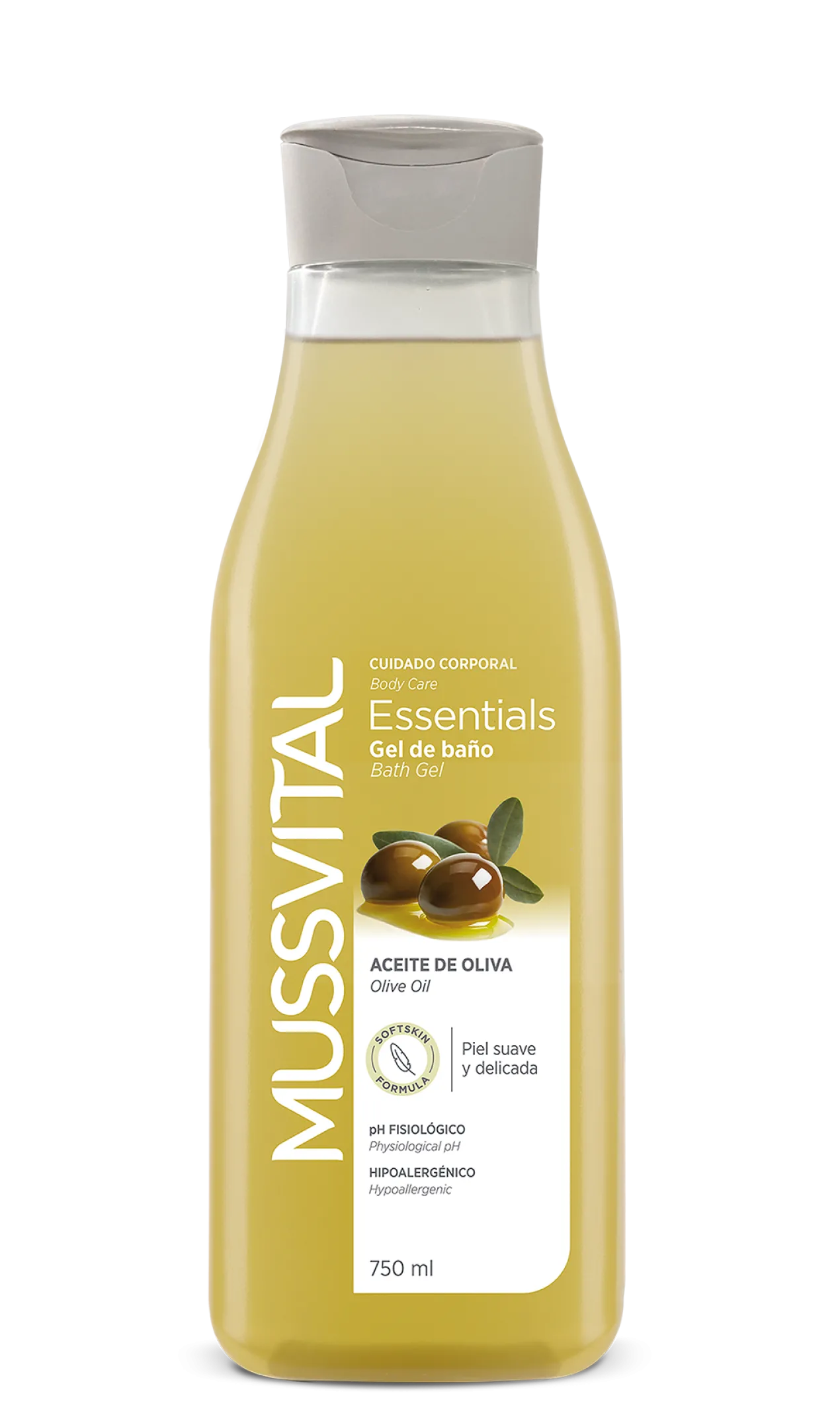 Gel douche Essentials à l’Huile d’Olive