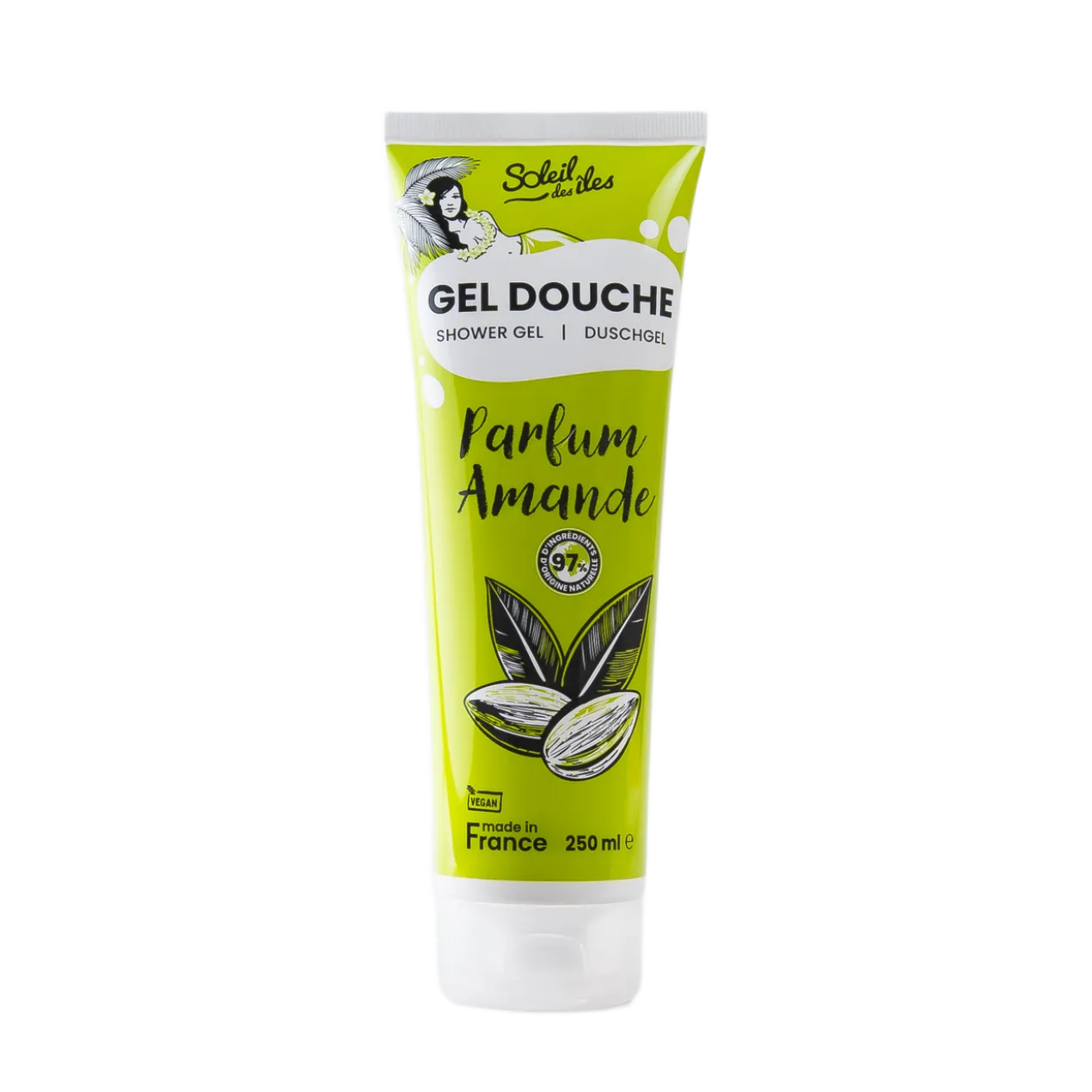 Gel Douche à l’Amande Format Tube