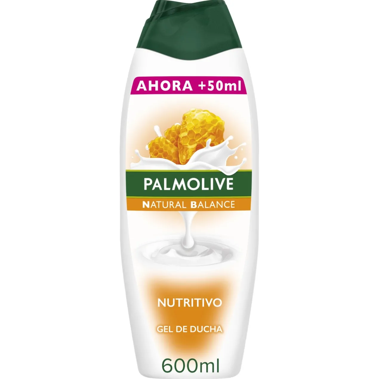 Gel Douche ou Bain Natural Balance Nutritif Lait & Miel