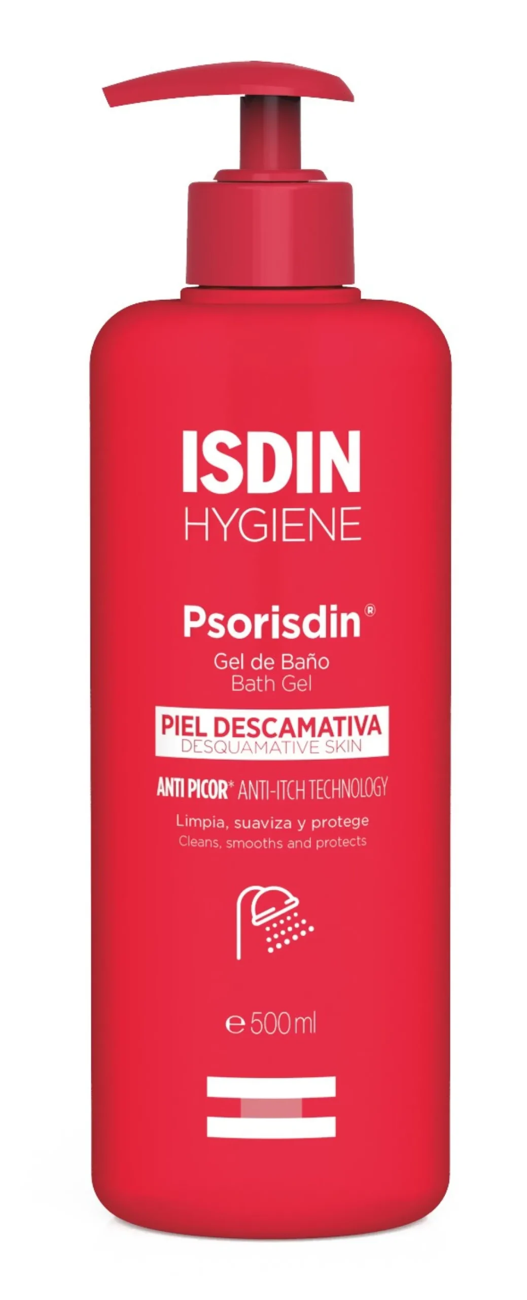 Gel douche Psorisdin Hygiène Peaux Psoriasiques