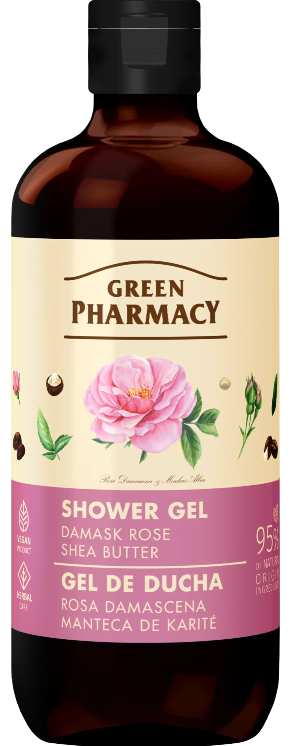 Gel Douche Rose de Damas et Karité