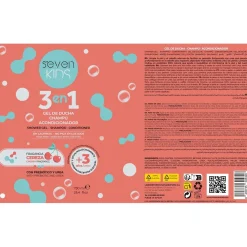 Gel Douche + Shampoing + Après-shampoing 3-en-1