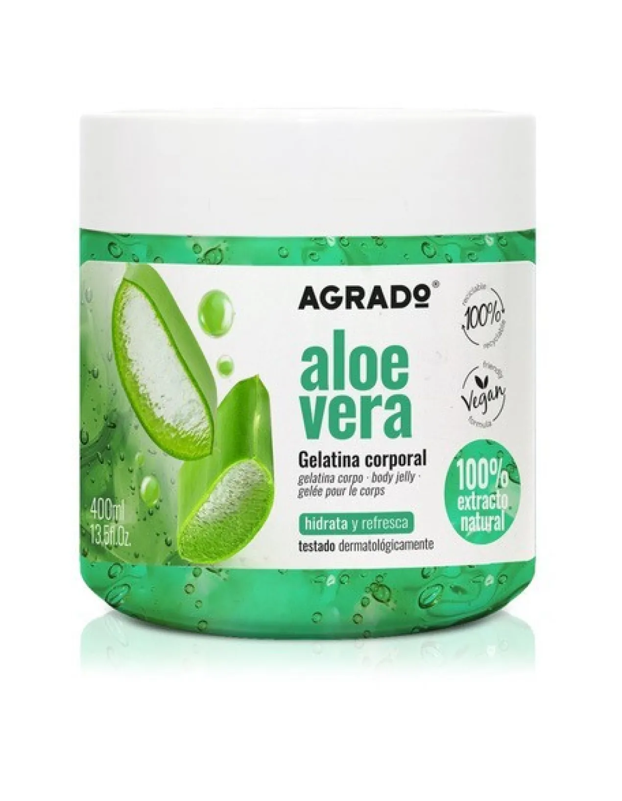 Gelée pour le Corps à l'Aloe Vera