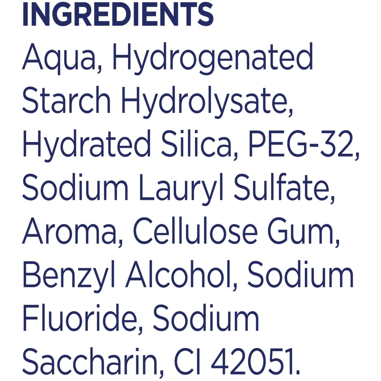 Gel Fraîcheur Dentifrice