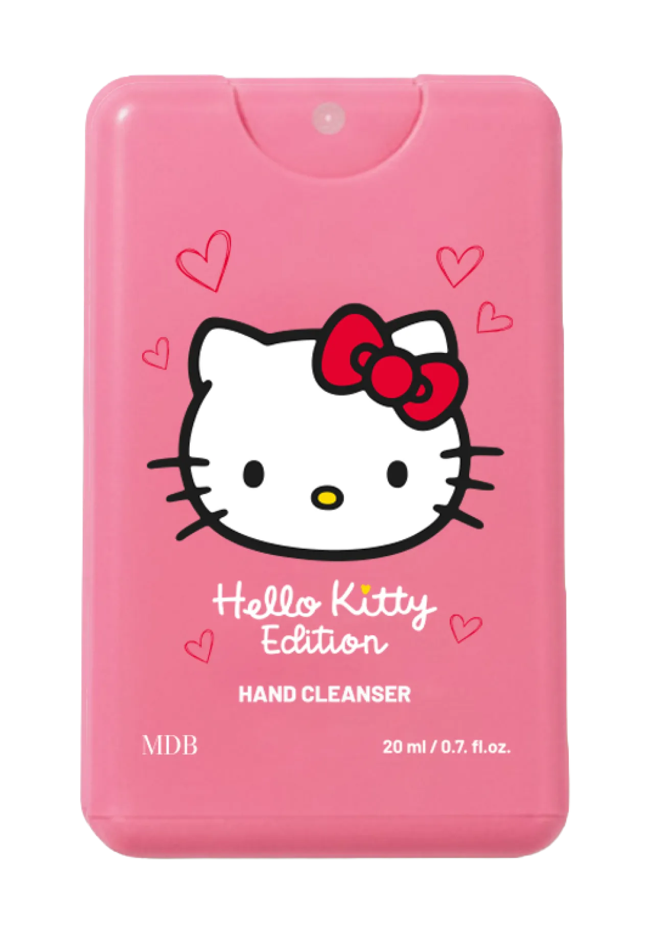 Gel Hydroalcoolique pour les Mains Hello Kitty Pinky Glow