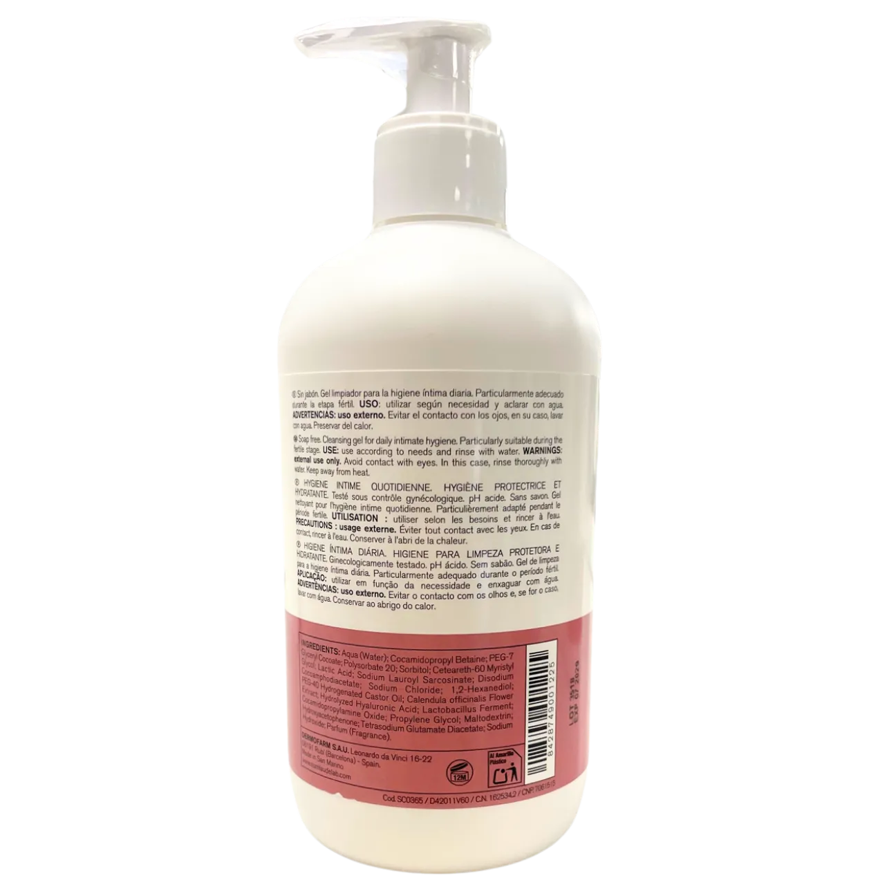 Gel Hygiène Intime Quotidienne