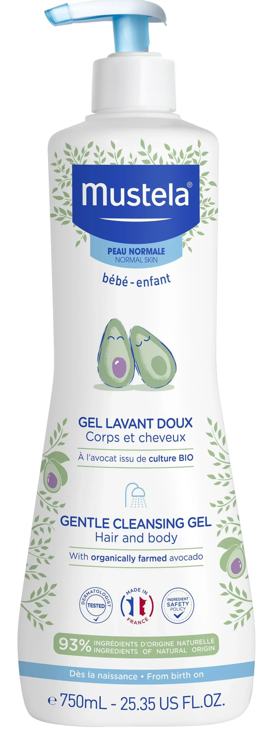Gel Lavant Doux pour Bébés