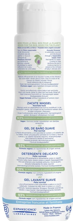 Gel Lavant Doux pour Bébés