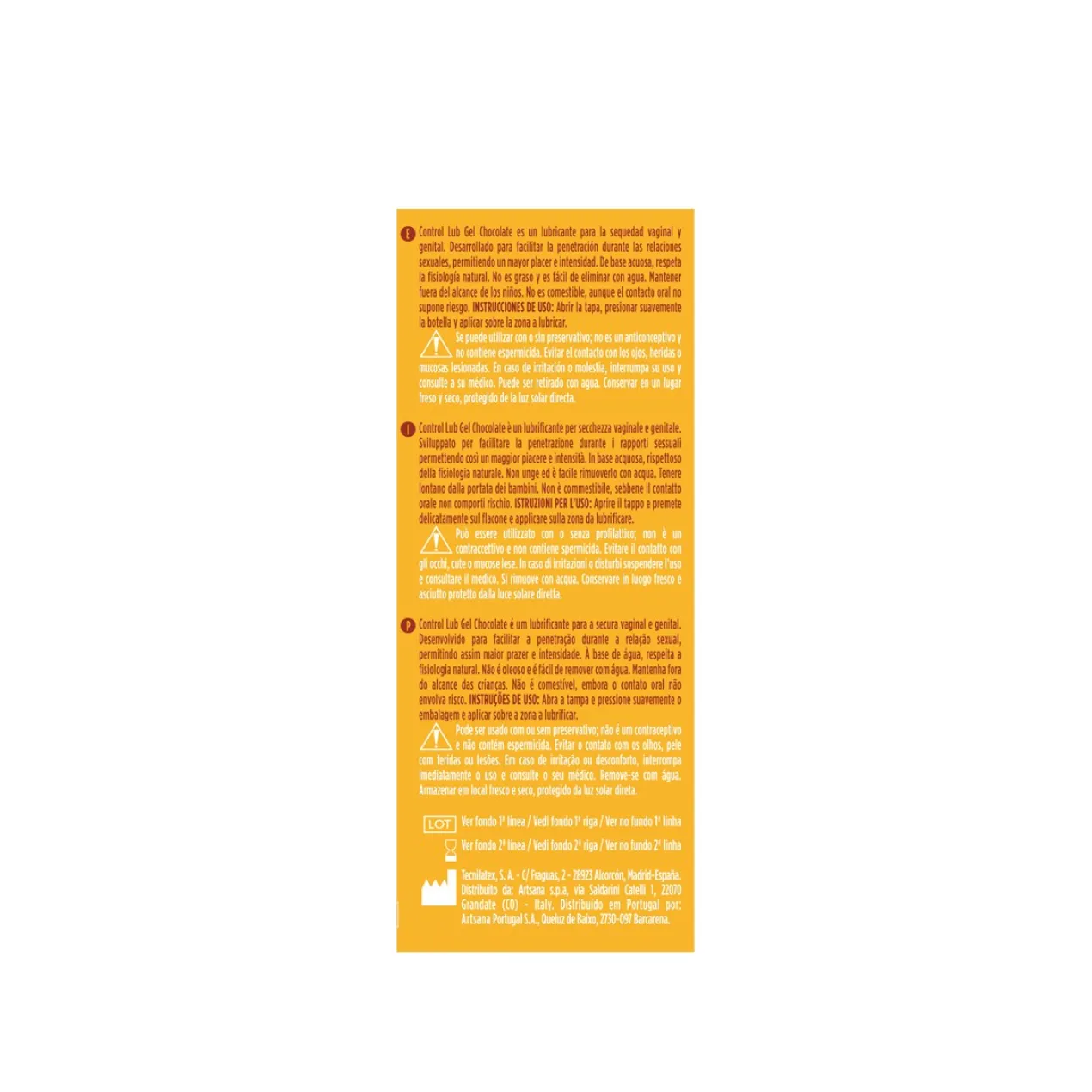 Gel Lubrifiant Chocolat