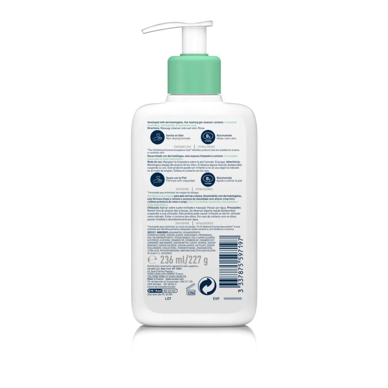 Gel Moussant Nettoyant