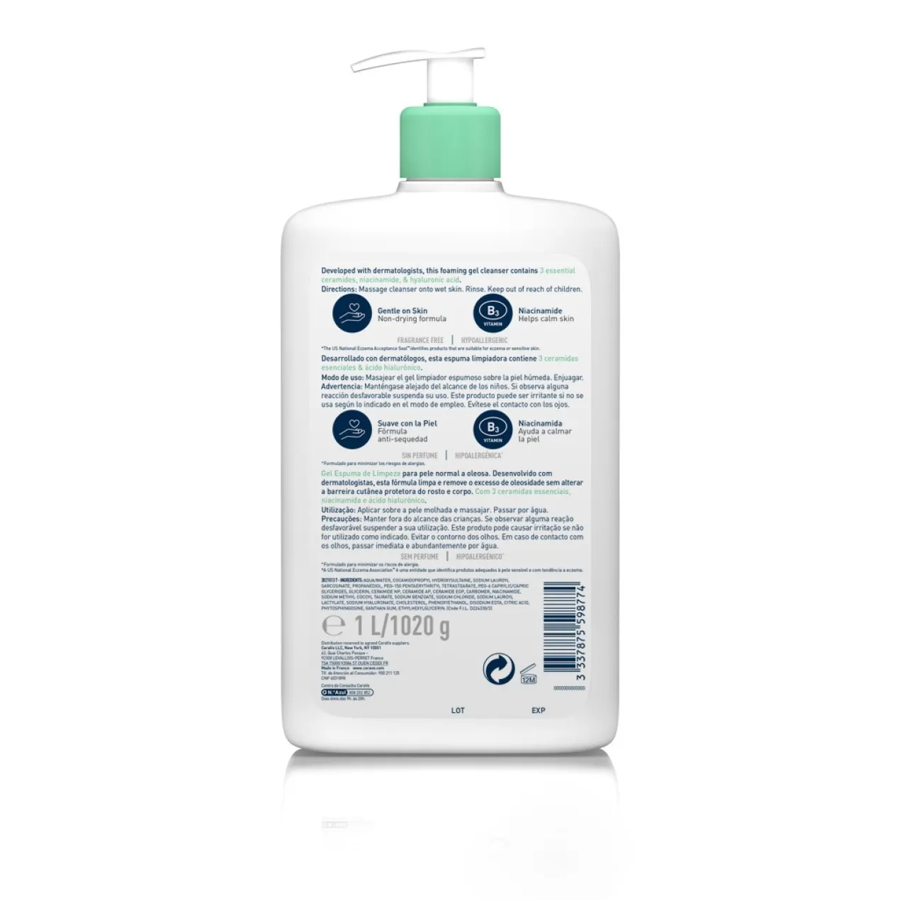Gel Moussant Nettoyant