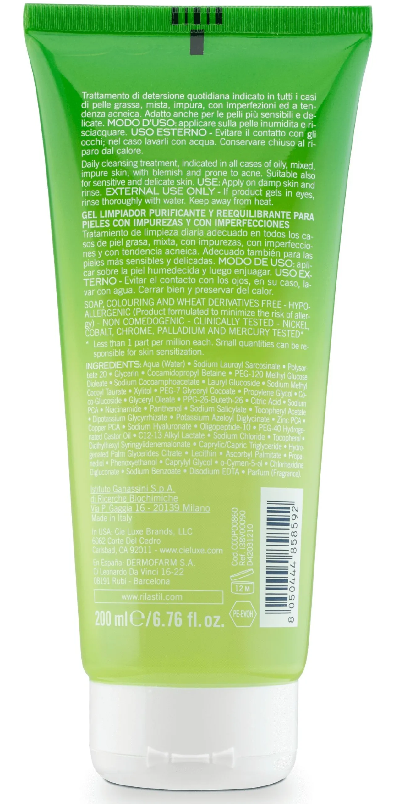 Gel nettoyant anti-imperfections Acnestil