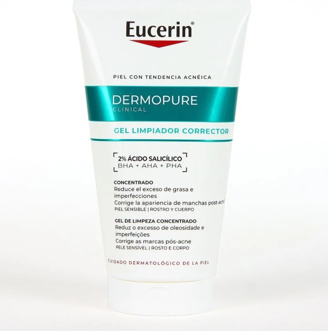 Gel nettoyant correcteur pour peaux grasses à tendance acnéique
