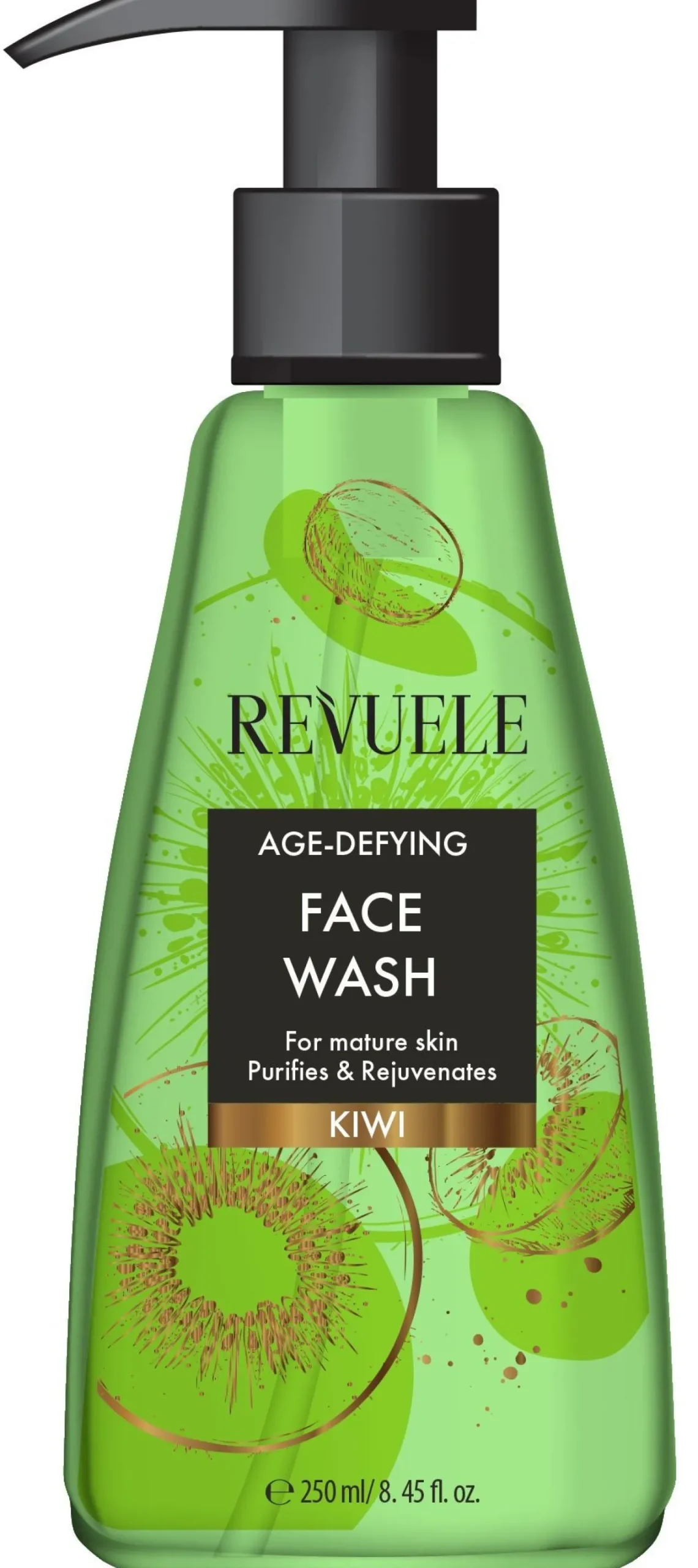 Gel Nettoyant Visage Anti-Âge au Kiwi