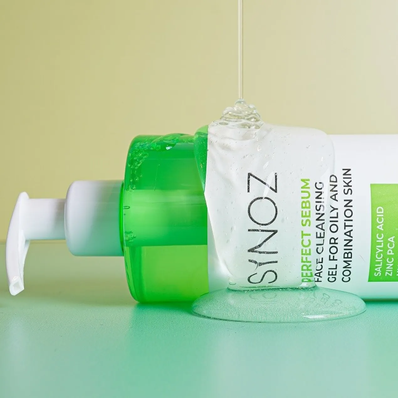 Gel Nettoyant Visage Peau Grasse et Mixte