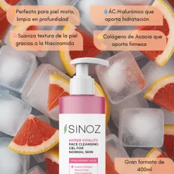 Gel Nettoyant Visage Peau Normale