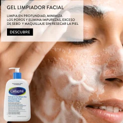 Gel Nettoyant Visage Peaux Sensibles, Mixtes à Grasses